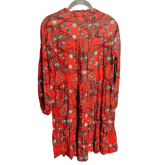 Anthropologie Kelly Louise Judd Flannel Whimsical Flannel Sleep Mini Dress Small - Picture 7 of 7